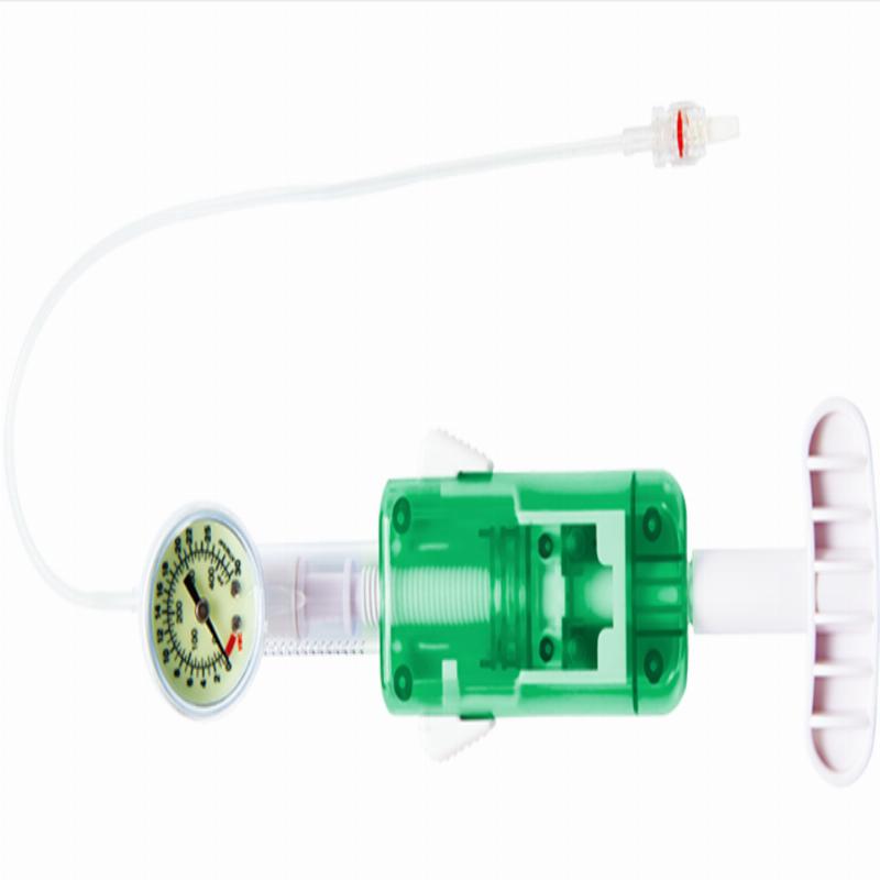 Інфляційний пристрій BID7(30 мл (ml), 30 атм.) (Y-конектор штовхально-втягуючого типу, з подовжувальной лінієй, пристрій для введення, пристрій для обертання)